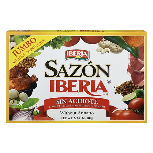 SAZON IBERIA SIN ACHOTE (6.34oz-180g)